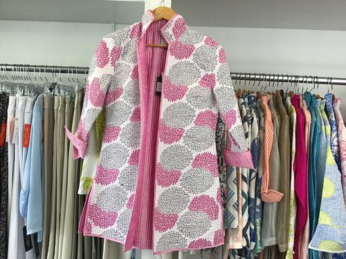 Madison Jacket in Pink Crysanthemum by Patty Kim