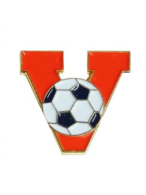 Lapel Pin, V Soccer