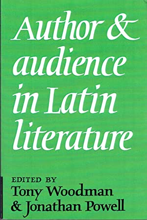Author And Audience In Latin Literature