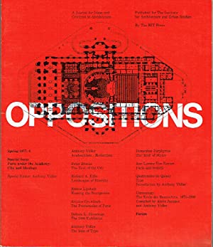 Oppositions 8 Special Issue Paris under the Academy: City and Ideology
