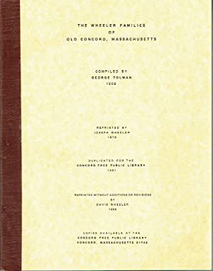 Genealogical History Of The Redfield Family In The United States - Being a Revision and Extension of the Genealogical Tables Compiled in 1839, by William C. Redfield