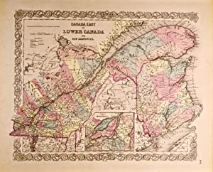 Canada East or Lower Canada and New Brunswick