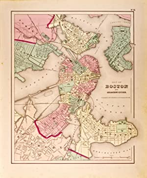 Map of Boston and Adjacent Cities