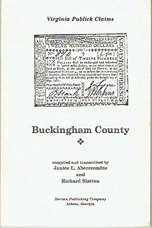 Buckingham County - Virginia Publick Claims