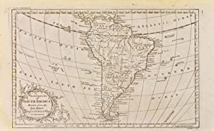 An Accurate Map of South America: Drawn from the Sieur Robert, with Improvements