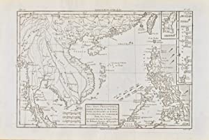 Les Isles Philippines, celle de Formose, le Sud de la Chine, les Royaumes de Tunkin, de Cochinchine, de Camboge, de Siam, des Laos; avec partie de ceux de Pegu et d'Ava