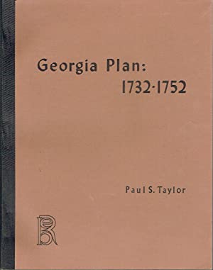Georgia Plan : 1732-1752