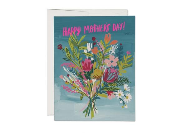 Red Cap Card - Neon Pink Mother