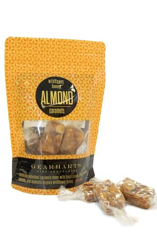 Wildflower Honey-Almond Caramels