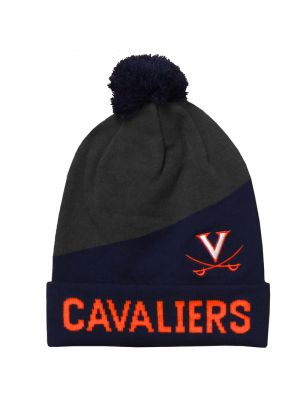 Nike Gray and Navy Knit Hat