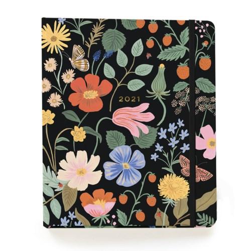 Rifle Paper Co. Covered Planner - Strawberry Fields