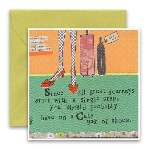 Curly Girl Card - Great Journeys