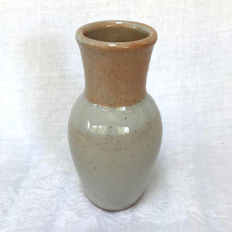 White Shino Vase