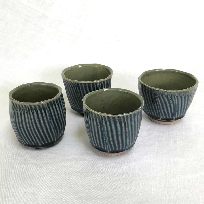 Faceted Small Cups