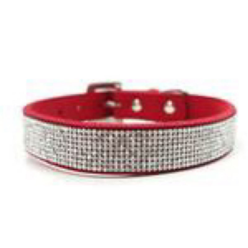 VIP Bling Collar, Red