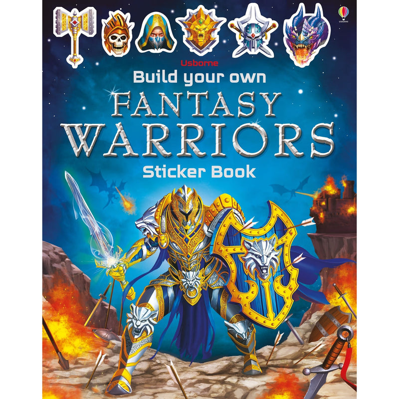 Build Your Own Fantasy Warriors - Sticker Book