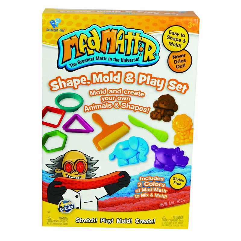 Mad Mattr Shape, Mold and Play Set