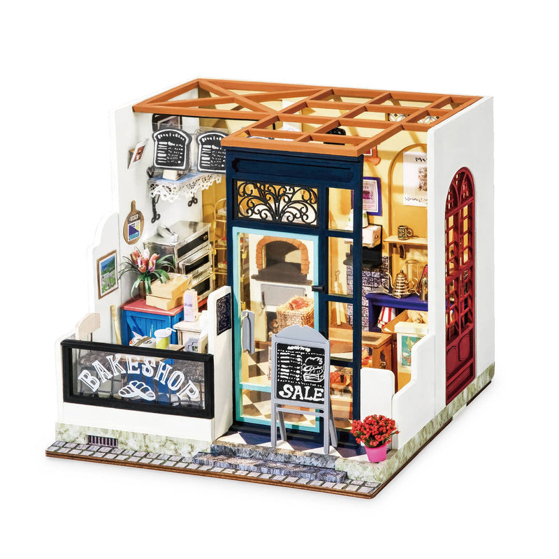 DIY Miniature Dollhouse Kit - Bake Shop