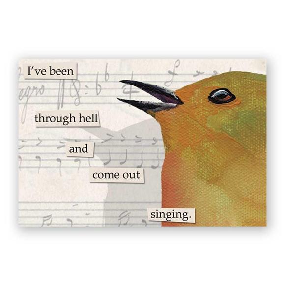 Mincing Mockingbird Magnet - Been Through Hell