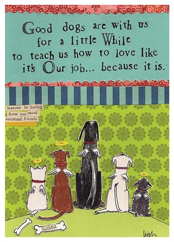 Curly Girl Card - Good Dogs