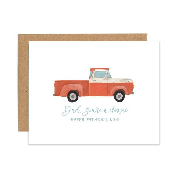 1canoe2 Card - Father's Day Truck