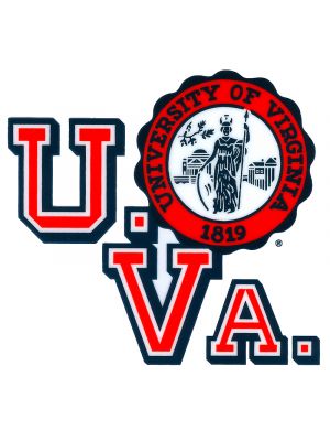 UVA Seal Inside Decal