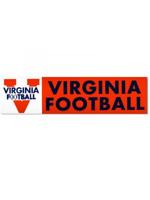 Virginia Football Bumper Sticker