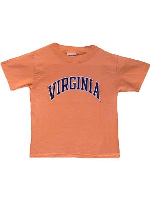 Youth Orange Garment Dye Arch T-Shirt
