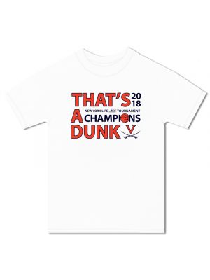 z2018 ACC White Dunk T-Shirt